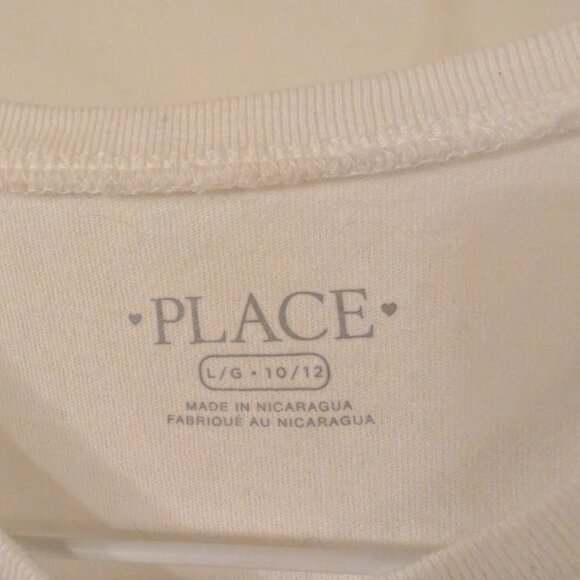 Place Girls Long Sleeve Shirt (Sz L 10-12) - Picture 2 of 4